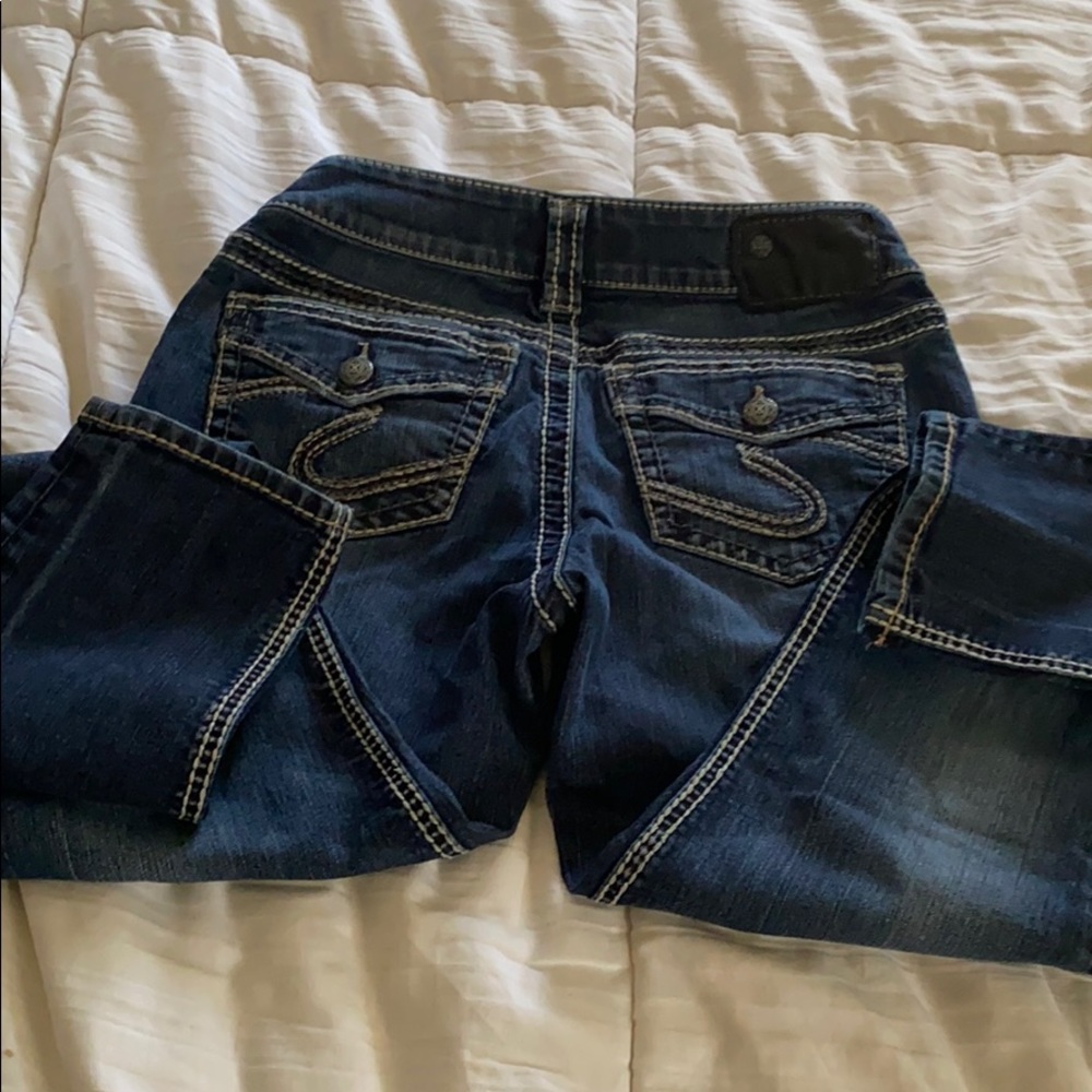 Silver Women Jean Suki Skinny size 27